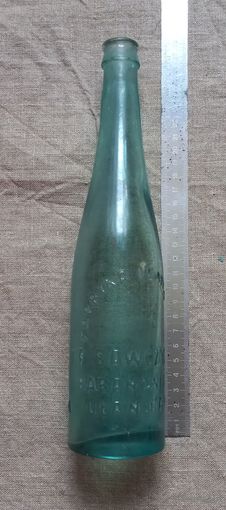 Редкая бутылка fabryka lemoniady F. Sawczyckl Baranowlcze Барановичи