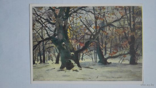 Соцреализм 1957. Шовкуненко. Зима. Конча-Засна