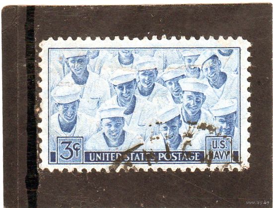 США. Ми-540. Моряки США . Серия: ВМС.1945.