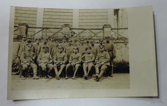 Фото немецких военных. Германия. 1-я мировая война. Размер 8.7-13.9 см.