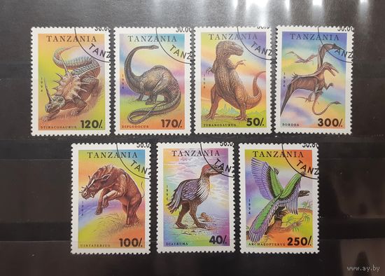 Танзания. 1994 год. Фауна. Динозавры (147)