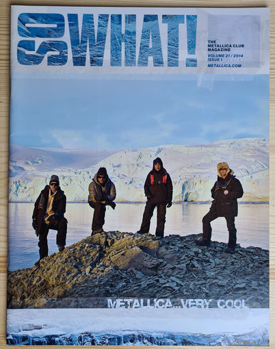 Журналы Metallica So What 2014 Номера 1, 2, 3, 4