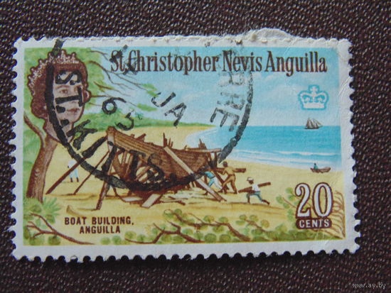 Сент-Кристофер, Невис и Ангилья 1963 г.