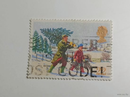 Великобритания 1990. Рождество