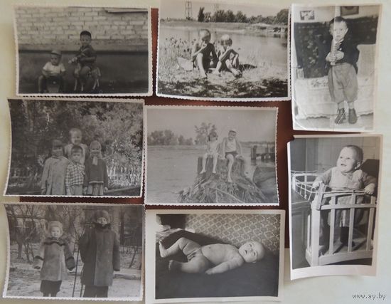 Фото "Дети великой страны - СССР"-2 (8 шт.)