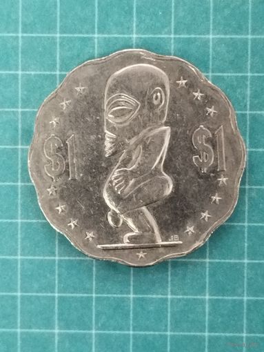 Острова Кука 1 доллар 2003 г