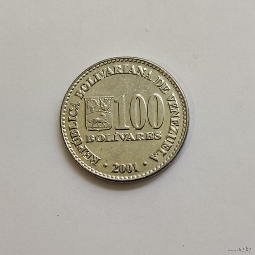 Венесуэла 100 боливаров 2001 г.