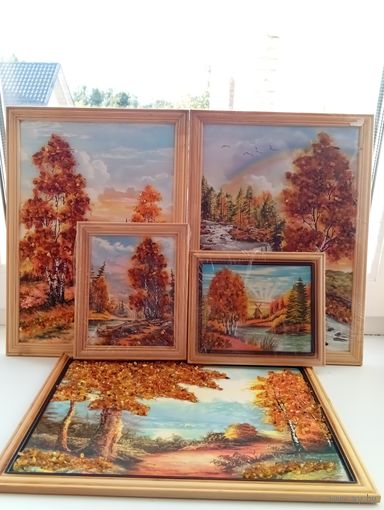 Янтарные картины