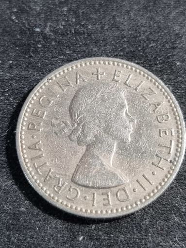Великобритания 1 шиллинг 1957