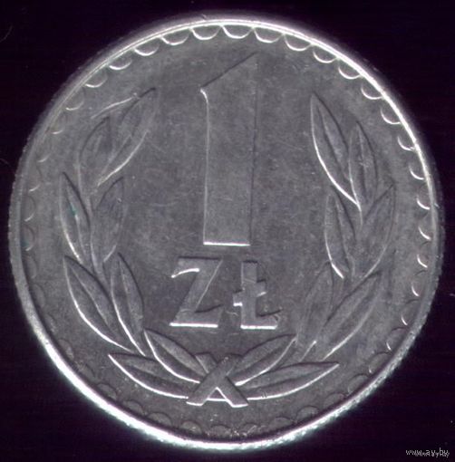 1 Злотый 1988 год Польша