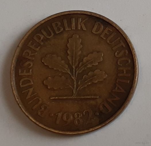 Германия 5 пфеннигов, 1982 "F" (14-20-16)