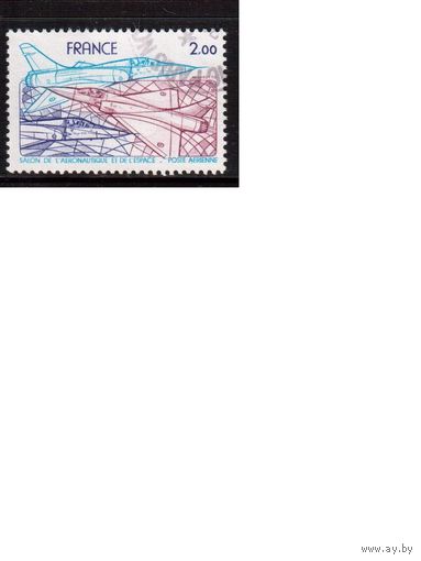 Франция-1981 (Мих.2269) , гаш.,  Авиация, Самолеты