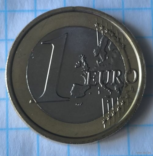 САН-МАРИНО 1 ЕВРО 2025 ГОД  UNC