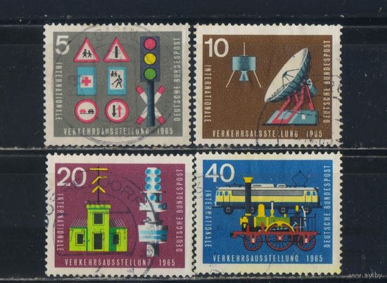 Германия ФРГ 1965 Международная выставка в Мюнхене #468-9,471-2
