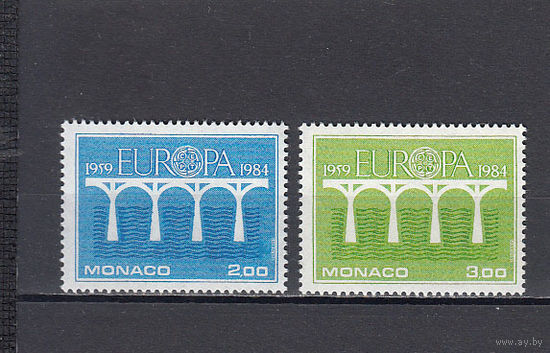 Монако. 1984. 2 марки. Michel N 1622-1623 (3,3 е)