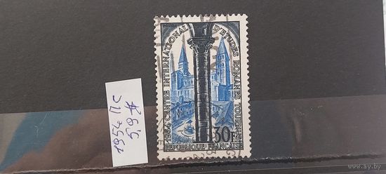 РАСПРОДАЖА ФРАНЦИЯ 1954г. Полная серия. Гаш.
