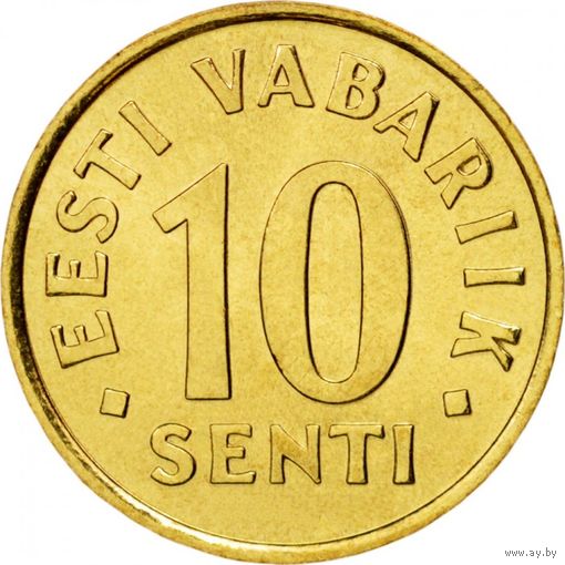 Эстония 10 сентов, 2002 UNC