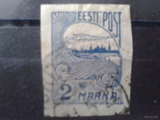 Эстония 1920 Стандарт, Ревель 2 марки