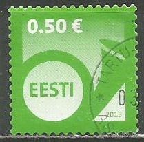 Эстония. Символика почты. Рожок. 2013г. Mi#752.