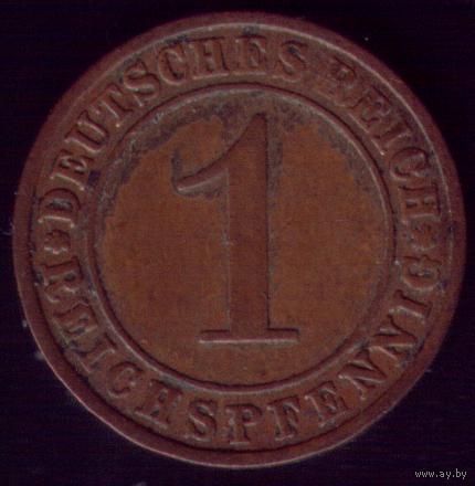 1 рейхспфенниг 1930 год Германия E