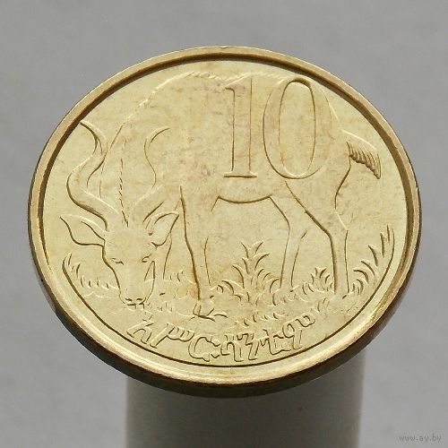 Эфиопия 10 сантимов 2006