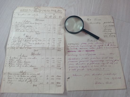 Документы польские 1938г