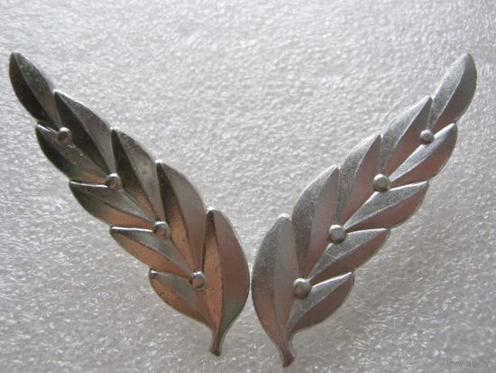 Знак ветвь на военную форму, 2 шт. одним лотом.