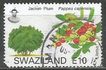 Свазиленд. Деревья. Эритрина. 2007г. St#789.