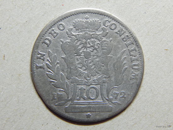 Бавария 10 крейцеров 1772г.