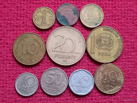 Лот монет Мира