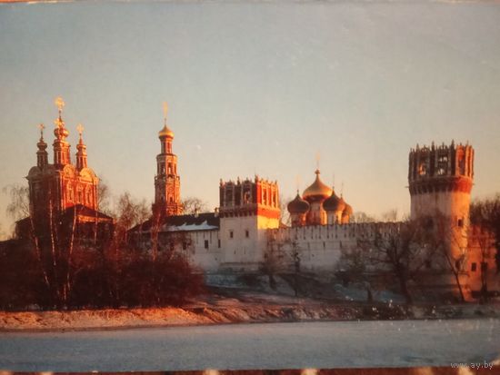Открытка.Новодевичий монастырь