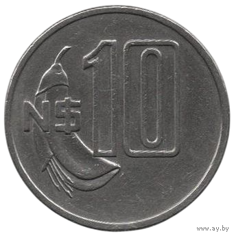 ВОСТОЧНАЯ РЕСПУБЛИКА УРУГВАЙ. 10 НОВЫХ ПЕСО 1981. ФЛОРА