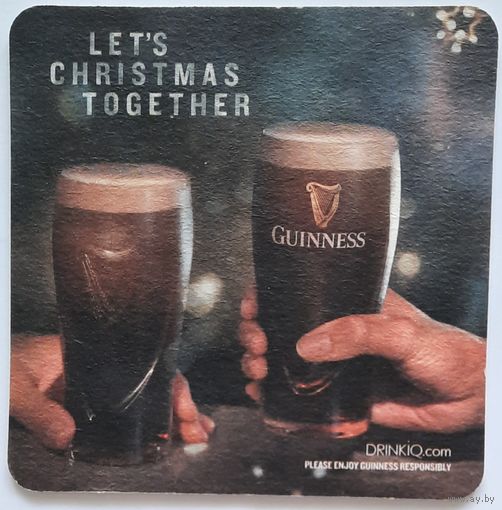 Подставка под пиво (бирдекель) Guinnes
