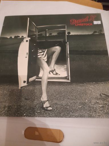 BRAND X (PHIL COLLINS)  "LIVESTOCK" 1977 GERMANY CHARISMA 9124017  NM