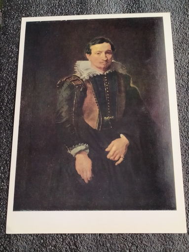 Открытка Антонис ван Дейк. 1599 – 1641. Портрет молодого человека. Около 1620. Государственный Эрмитаж.
