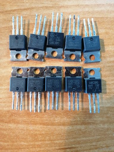 Транзистор IGBT -- IRG4BC30DK, б/у НО все рабочие, в ТУ, 10 шт.