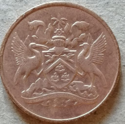 Тринидад и Тобаго 5 центов 1967 г., KM# 2