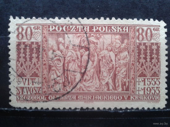 Польша, 1933. 400 лет со дня смерти Фейта штоса, скульптора, художника