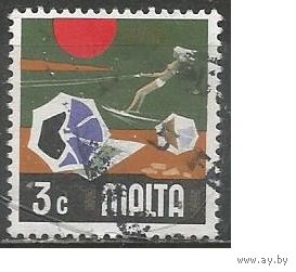 Мальта. Местные мотивы. Спорт. 1973г. Mi#464.