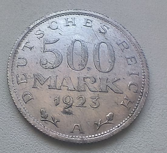 Германия 500 марок, 1923 А 7-11-19