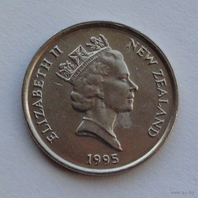Новая Зеландия 5 центов. 1995 г.