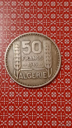 Алжир 50 франков 1949