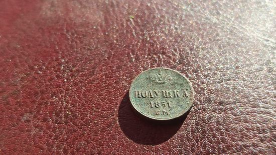 Полушка 1851