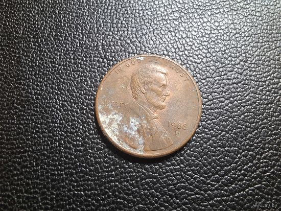 США 1 цент 1988 Цент Линкольна "D" - Денвер