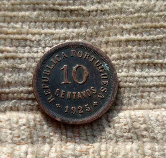 Werty71 Португалия 10 сентаво 1925