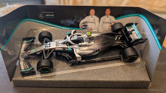 Модель 1:43 Mercedes F1 w10 eq power+ 2019