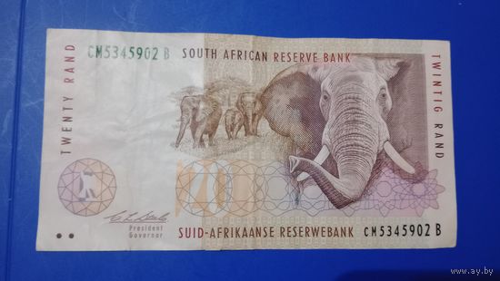 ЮАР 20 рандов 1993