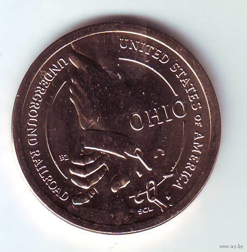 США. 1 доллар 2023 год. Инновации. Из ролла - состояние !