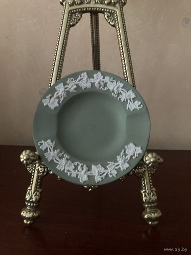 Пепельница Wedgwood Англия 70-e г зелёный бисквит