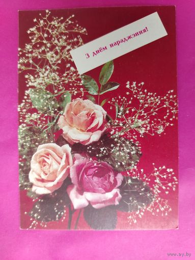 З днём нараджэння! Чистая. 1992 года. Дергилева. 1061.